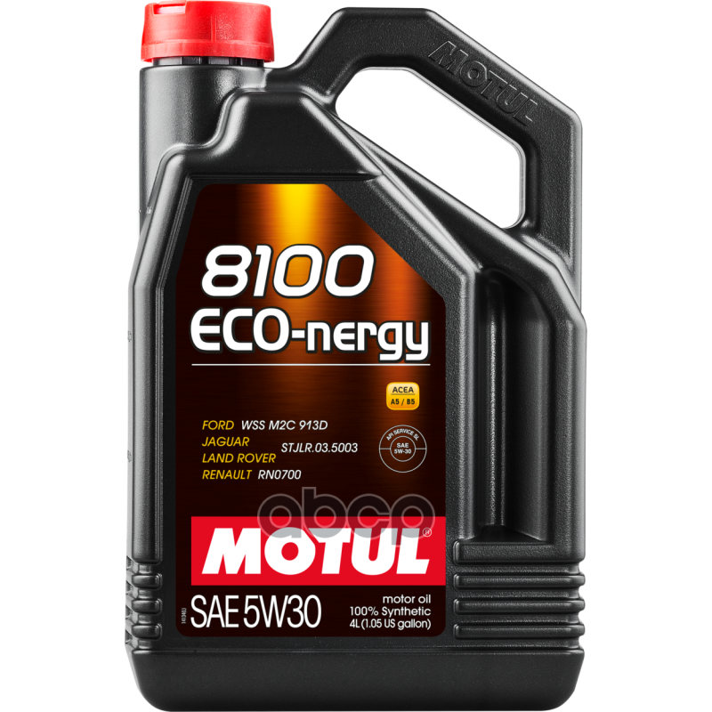 MOTUL Масло Моторное 8100 Eco-Nergy 5W30 Синт.4л Motul