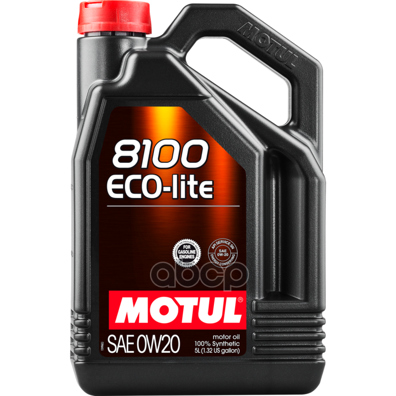 MOTUL Масло Моторное Motul 0W20 (5L) 8100 Eco-Lite Api