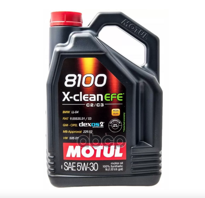 MOTUL Масло моторное MOTUL 8100 X-сlean EFE 5W-30 5л (111688) 109471