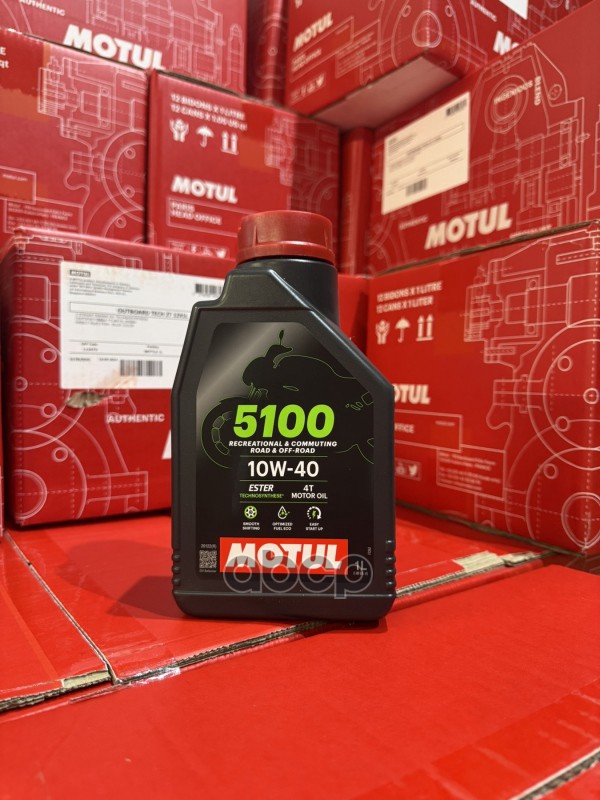 Масло моторное 5100 4T 10W-40 1л 112858 MOTUL арт. 112858