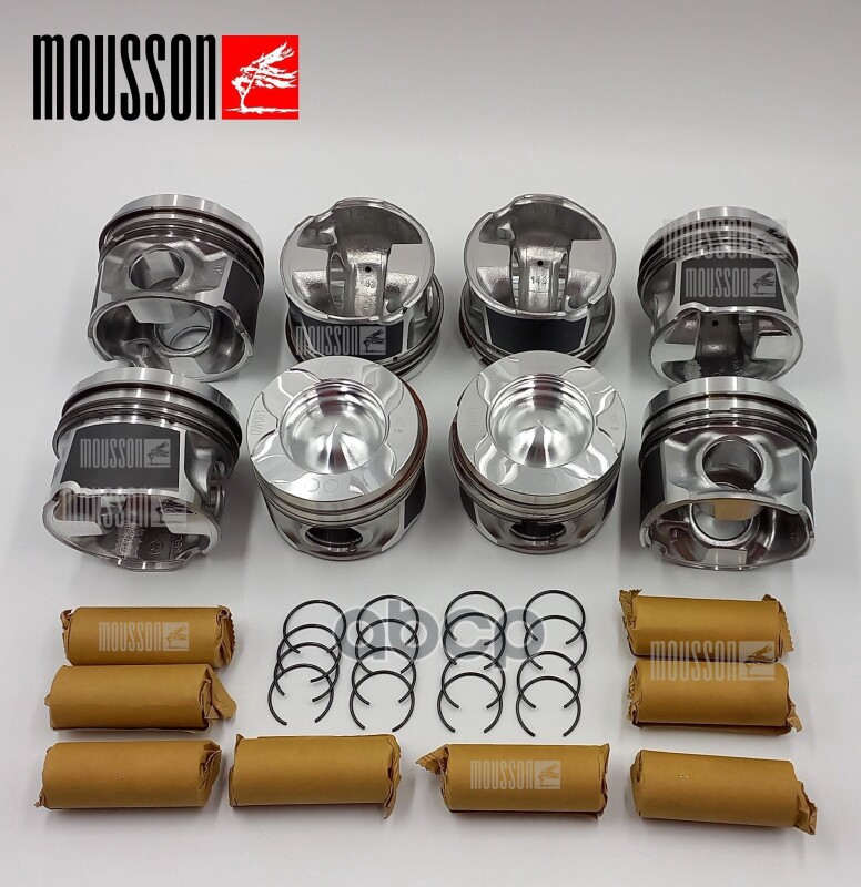 Поршень Кольца Ремонтные + 0,5 Мм Комплект Toyota 4,5Td 1Vd-Ftv На 1 Цилиндр MOUSSON арт. SPR1VDFTV050