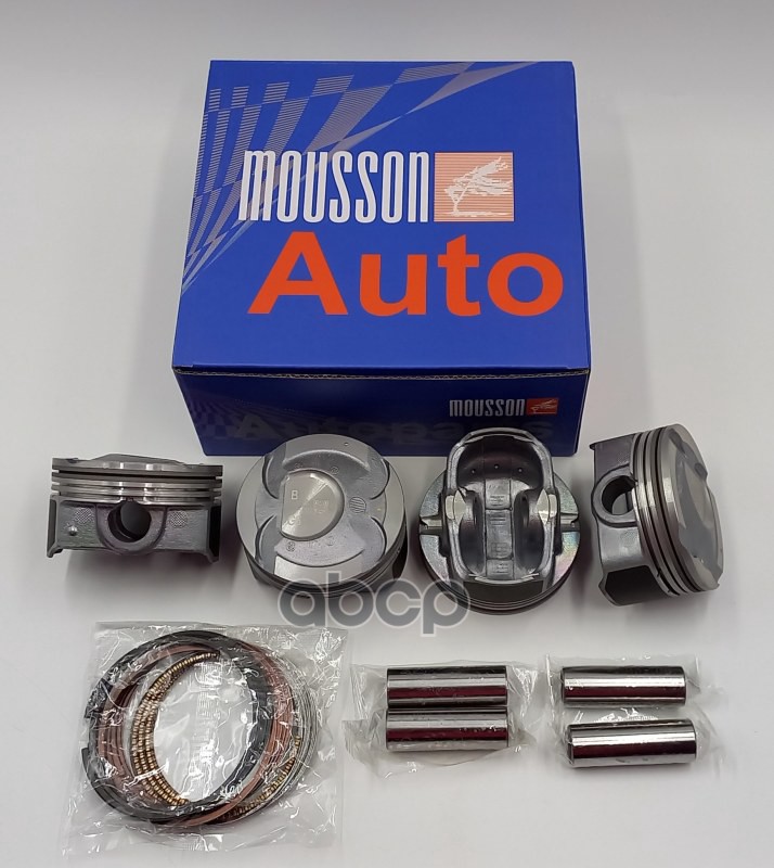 Поршень кольца ремонтные 0,5 мм комплект 4 на 1 цилиндр SPRG4FD050 MOUSSON арт. SPRG4FD050