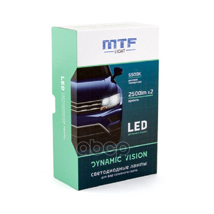 Лампа Светодиодная 12V H7 Px26d Бокс (2Шт.) Mtf Mtf Dv07k5 MTF Light арт. DV07K5