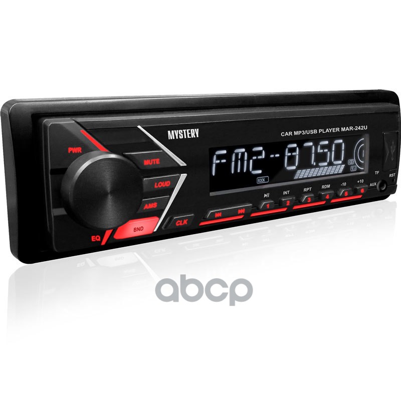 Автомагнитола Mystery , 4x50 Вт,MP3,USB,AUX,красная подсветка MYSTERY MAR-242U MYSTERY арт. MAR-242U