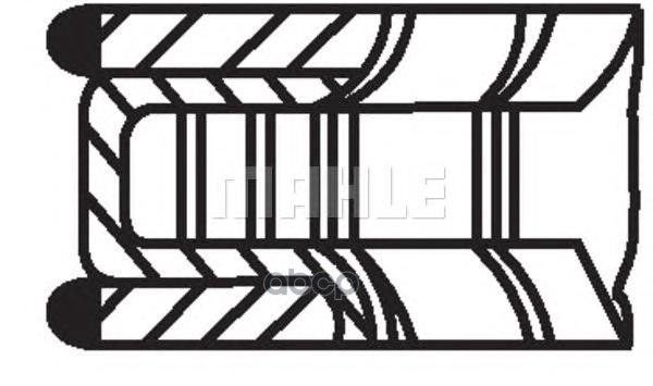 Кольца Поршневые К-Т Opel Mahle/Knecht арт. 01166N2