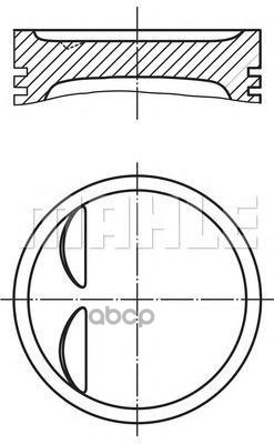 Поршень Двс Opel: Frontera A 2.4 I 92-98 Mahle/Knecht арт. 0119500