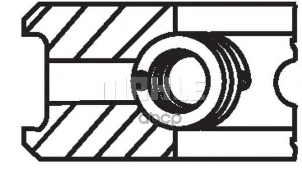 Кольца Поршневые 1Шт Renault 1.7 Volvo 1.8 =81 1.75X2x3 Std 85> Mahle/Knecht арт. 02182N0