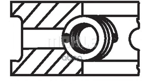 Кольца Поршневые 1Шт Audi. Vw. Seat 1.4 16V =76.5 1.2X1.5x2.5 Std 95> Mahle/Knecht арт. 03061N0