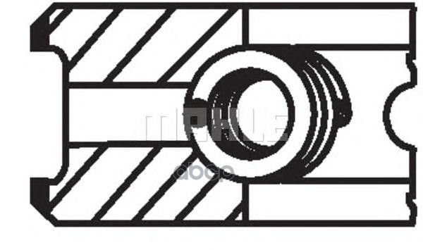 Кольца Поршневые Комплект 06106N0 Mahle/Knecht арт. 06106N0