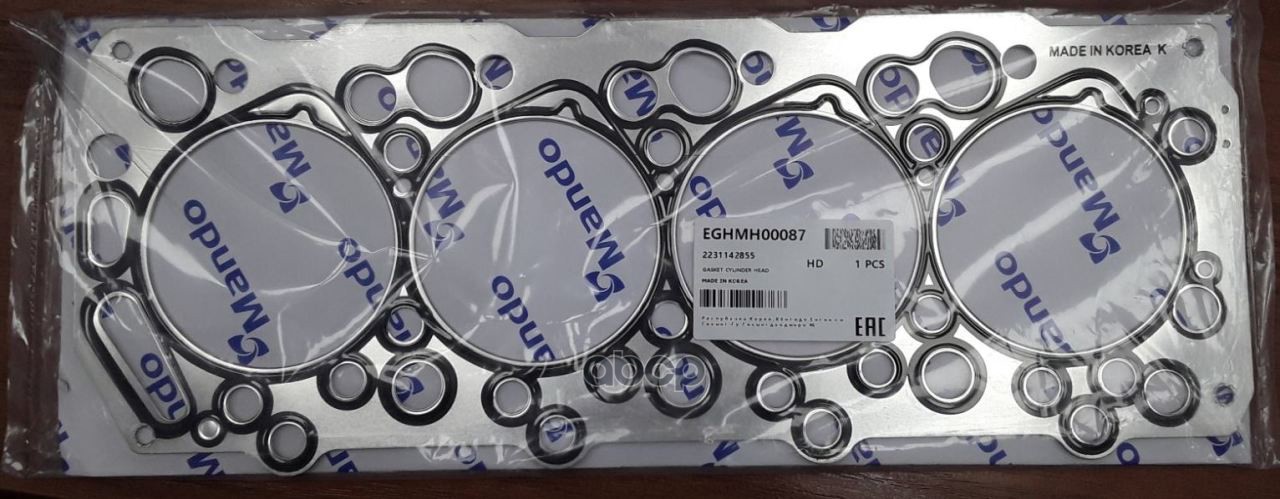 Прокладка ГБЦ EGHMH00087 Mando арт. EGHMH00087