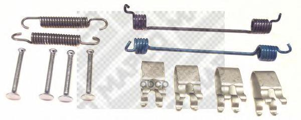 Комплект монтажный торм. колодок FORD FIESTA IV  V  FUSION  PUMA Mapco арт. 9713