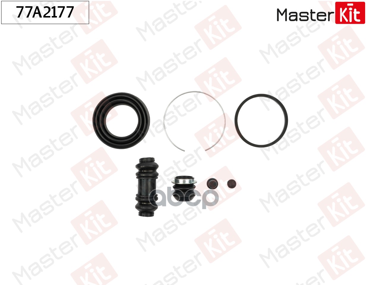 Ремкомплект тормозного суппорта Toyota COROLLA (AE86)1983 - 1987 MasterKit арт. 77A2177