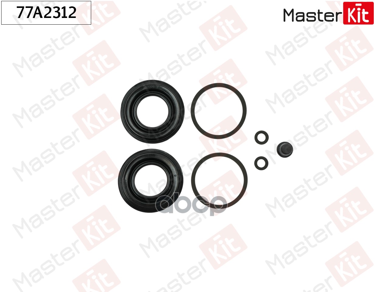Ремкомплект тормозного суппорта Mercedes-Benz C-CLASS (W202) 1993 - 2000 77A2312 MasterKit арт. 77A2312