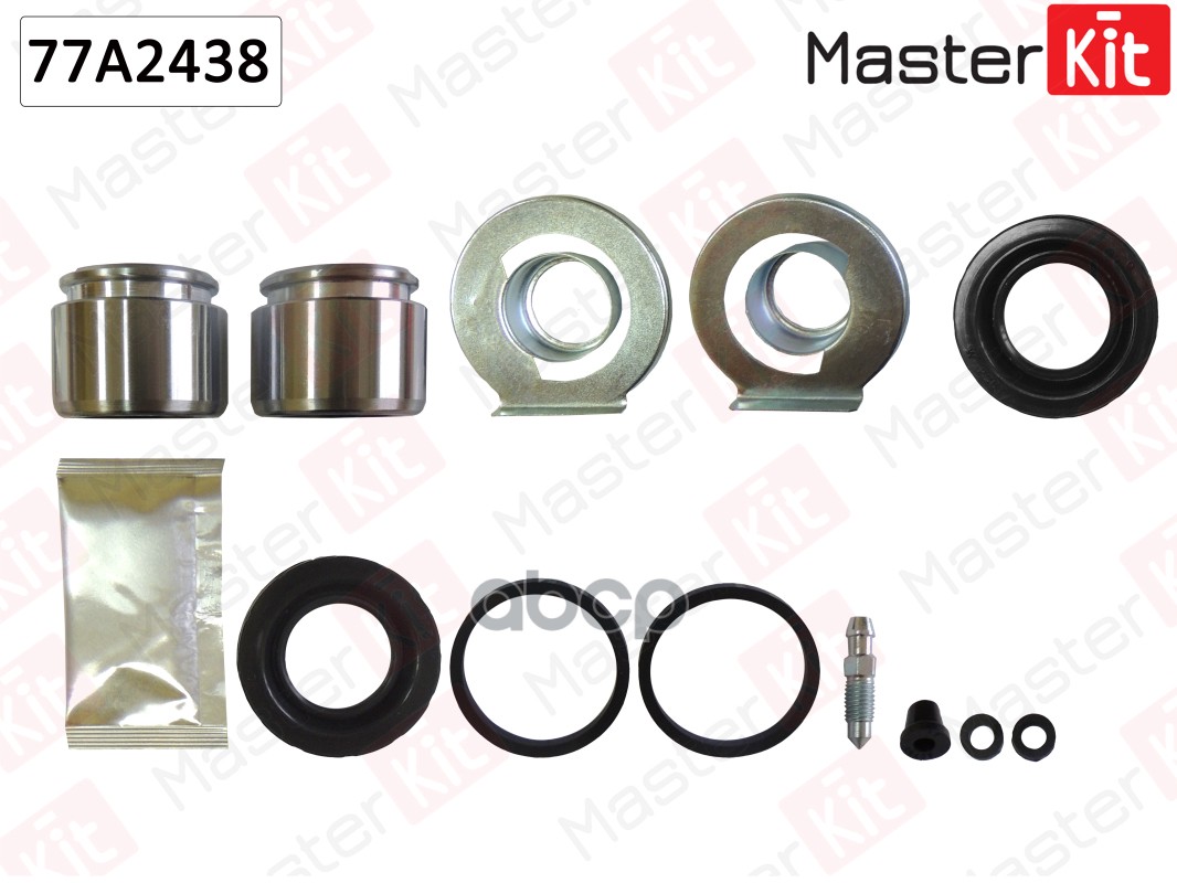 Ремкомплект тормозного суппорта+поршень OLVO 240-260  09-74- 77A2438 MasterKit арт. 77A2438