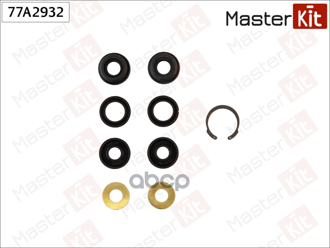 Ремкомплект главного тормозного цилиндра Subaru LEGACY I (BC) 1989 - 1995, Nissan PATROL GR MasterKit арт. 77A2932