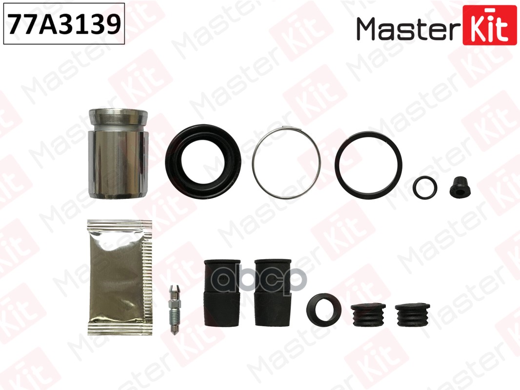 Ремкомплект тормозного суппорта+поршень BMW 3 (E30) 1982 - 1992, 5 (E28) 1980 - 1987, 6 (E MasterKit арт. 77A3139