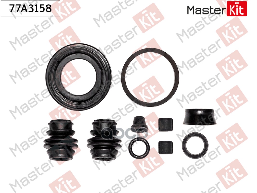 Ремкомплект тормозного суппорта Toyota YARIS (_P9_) 2005 - Masterkit MasterKit арт. 77A3158