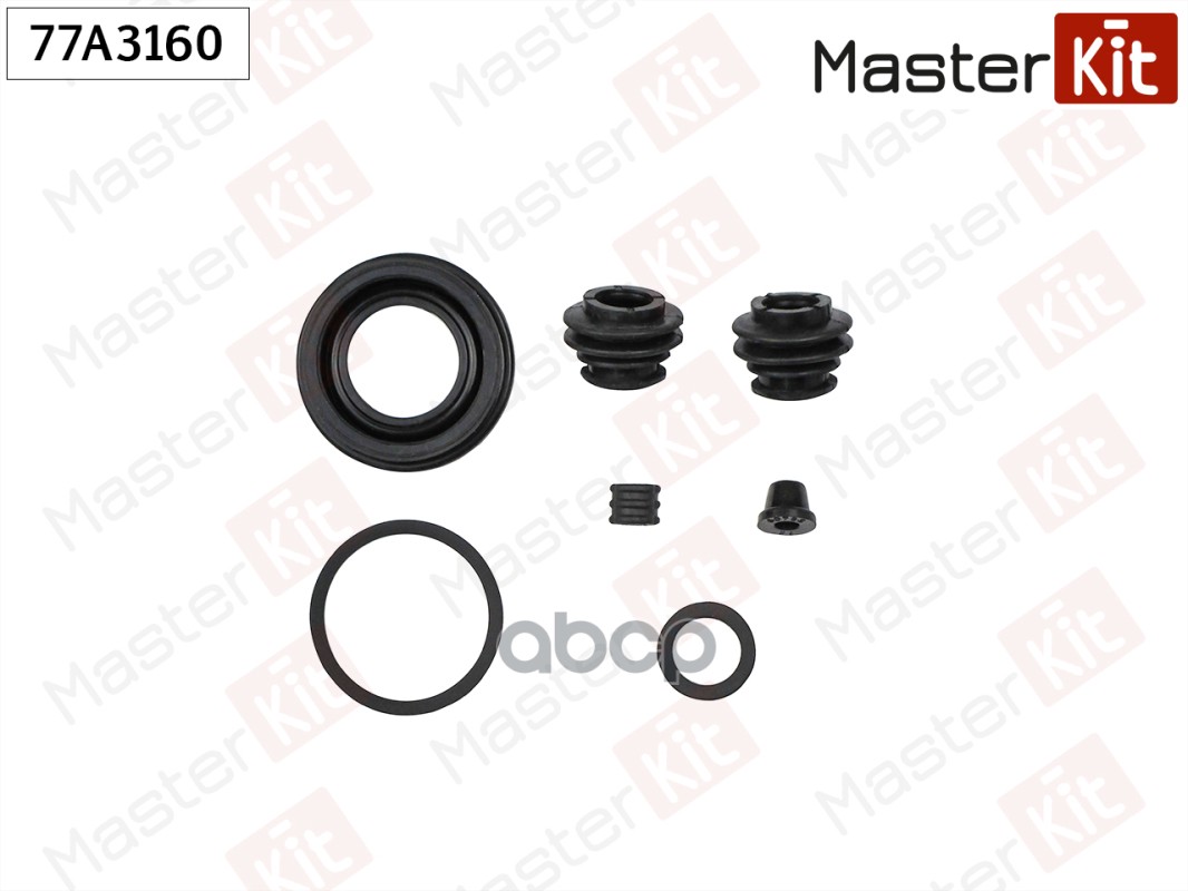 Ремкомплект тормозного суппорта Hyundai i30 (GD) 2011 -, Kia PRO CEE?D (JD) 2013 - MasterKit арт. 77A3160