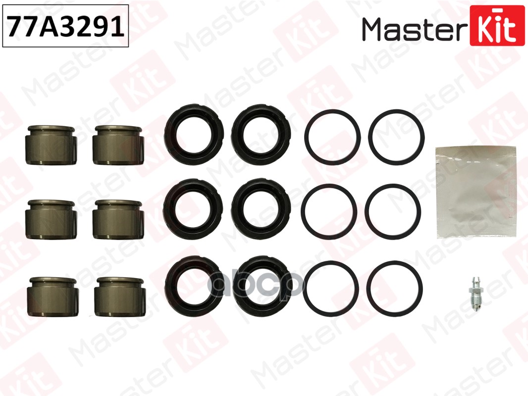 Ремкомплект тормозного суппорта+поршень Land Rover RANGE ROVER IV (L405) 2012 -, RANGE ROV MasterKit арт. 77A3291
