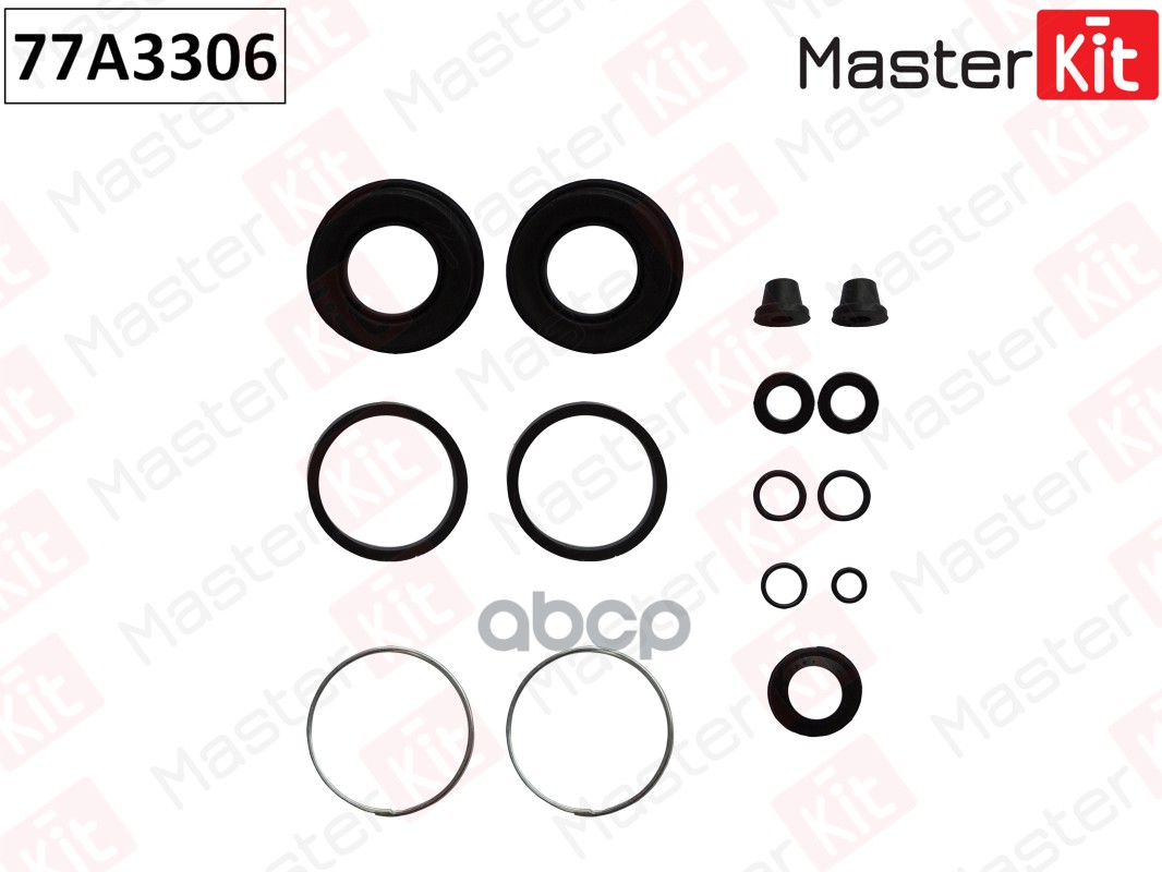 Ремкомплект тормозного суппорта Alfa Romeo 75 (162B_) 1985 - 1992, Volvo 240 (P242, P244) 1 MasterKit арт. 77A3306