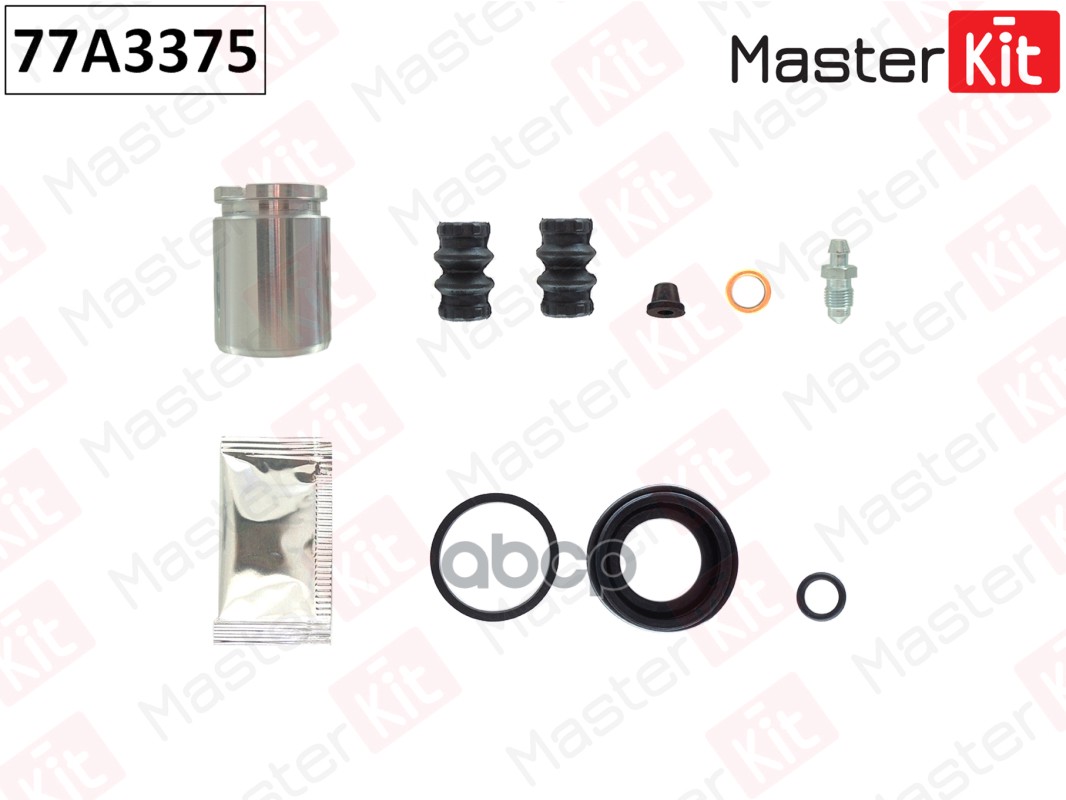 Ремкомплект тормозного суппорта+поршень Fiat 500X (334_) 2014 -, Ford S-MAX (WS) 2006 - 20 MasterKit арт. 77A3375