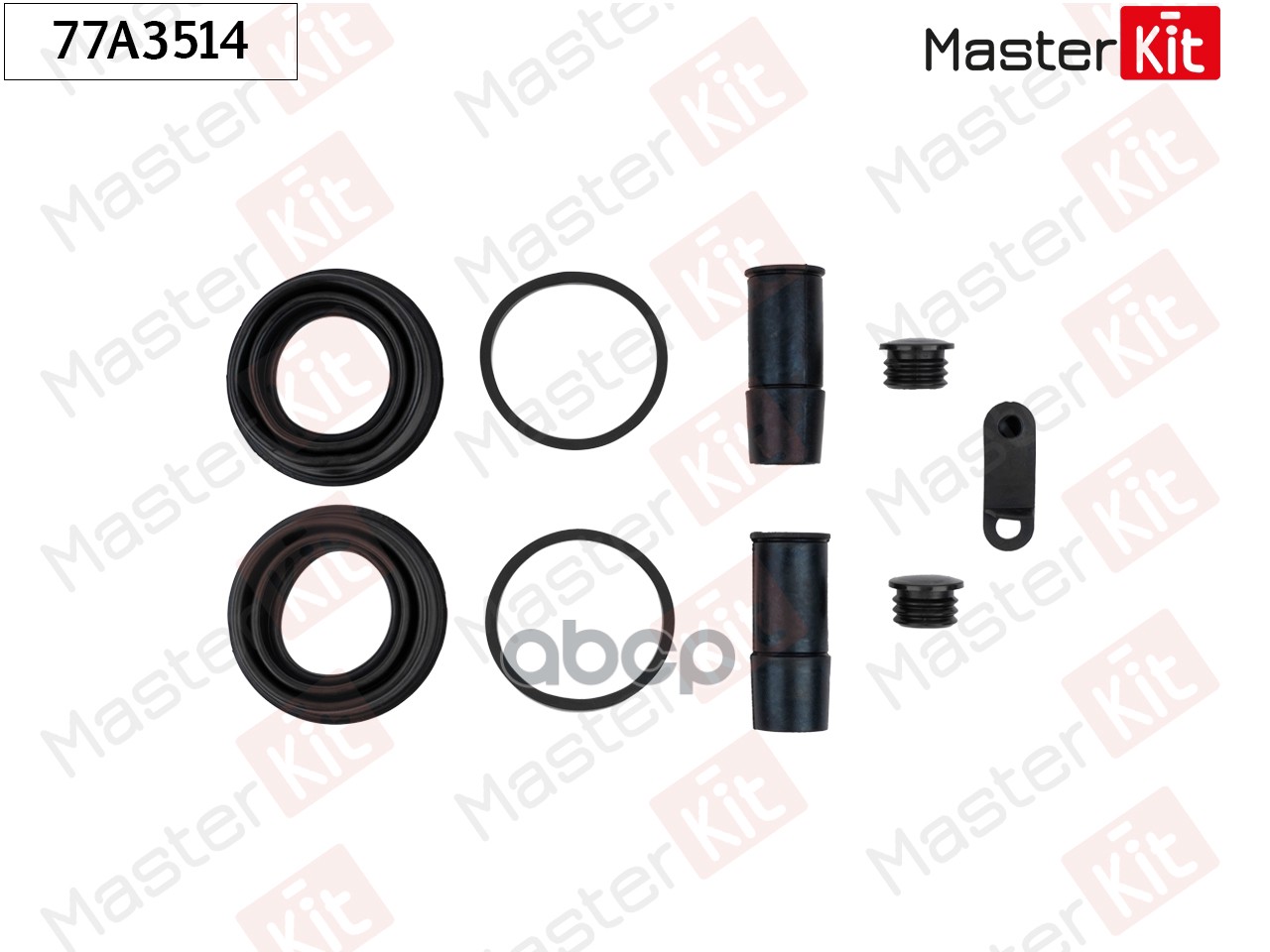 Ремкомплект тормозного суппорта BMW 6 (E63) 2004 - 2010 MasterKit арт. 77A3514