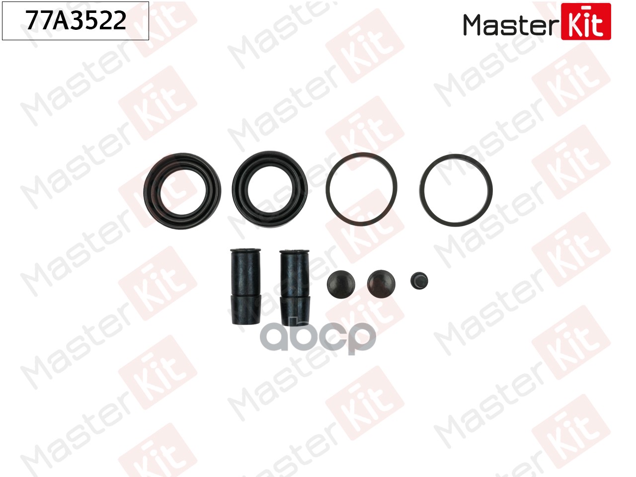 Ремкомплект тормозного суппорта BMW X5 (E53) 2000 - 2007 77A3522 MasterKit арт. 77A3522