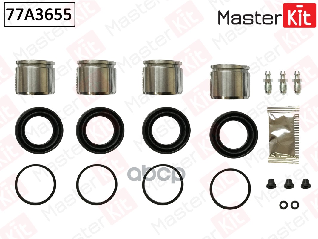 Ремкомплект тормозного суппорта + поршень MERCEDES T2 3-86 - 77A3655 MasterKit арт. 77A3655