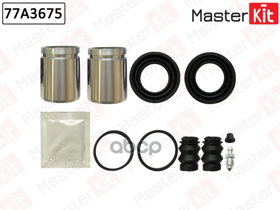 Ремкомплект тормозного суппорта+поршень Mercedes-Benz GLK-CLASS (X204) 2008 - MasterKit арт. 77A3675