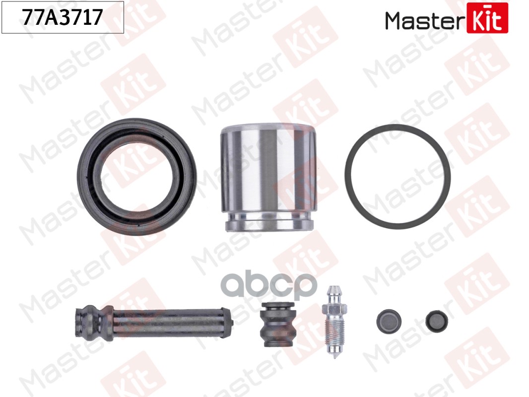 Ремкомплект тормозного суппорта+поршень Toyota LAND CRUISER PRADO (_J12_) 2002 - 2010 MasterKit арт. 77A3717