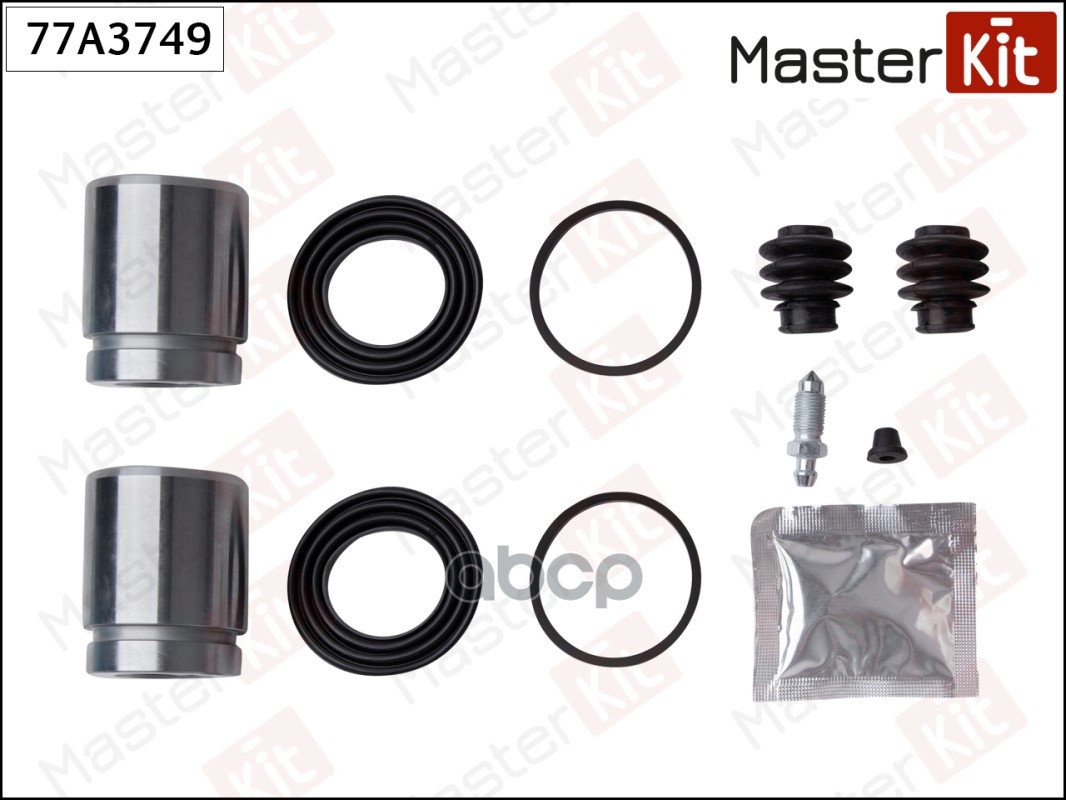 Ремкомплект тормозного суппорта+поршень Jeep GRAND CHEROKEE II (WJ, WG) 1998 - 2005 MasterKit арт. 77A3749