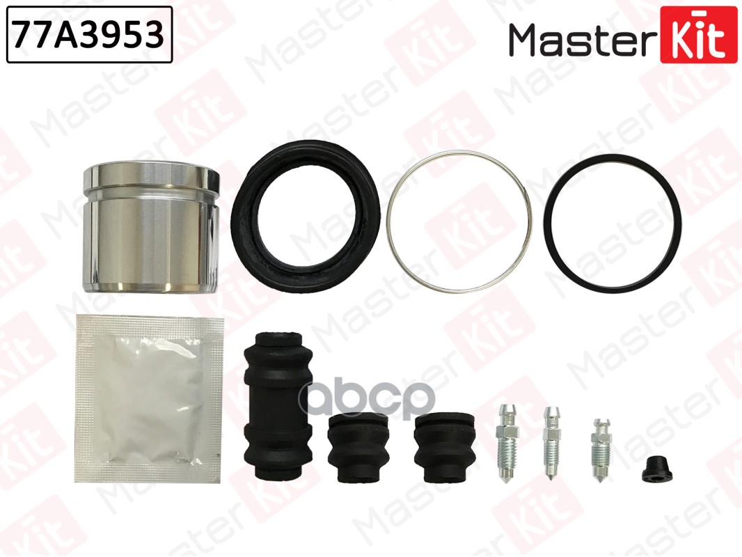 77A3953 Ремкомплект тормозного суппорта+поршень  Kia RIO (DC_) 2000 - 2005 MasterKit арт. 77a3953