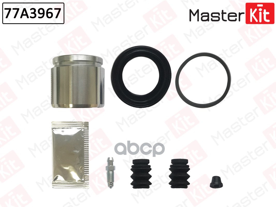 Ремкомплект тормозного суппорта+поршень Mitsubishi COLT III (C5_A) 1986 - 1992 MasterKit арт. 77A3967