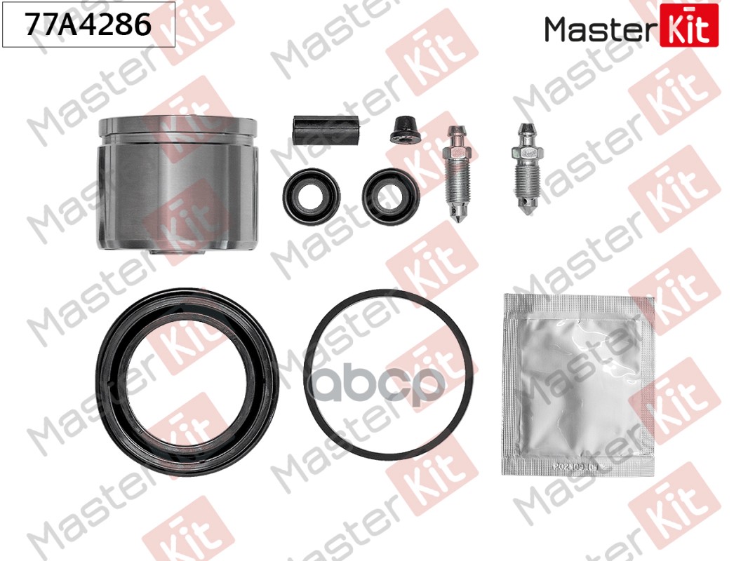 Ремкомплект тормозного суппорта+поршень Nissan PICK UP (D22) 1997 - MasterKit арт. 77A4286