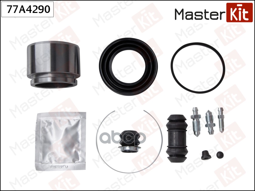 Ремкомплект тормозного суппорта + поршень TOYOTA LITEACE 01-92-, PREVIA 08-96-08-00 77A4290 MasterKit арт. 77A4290