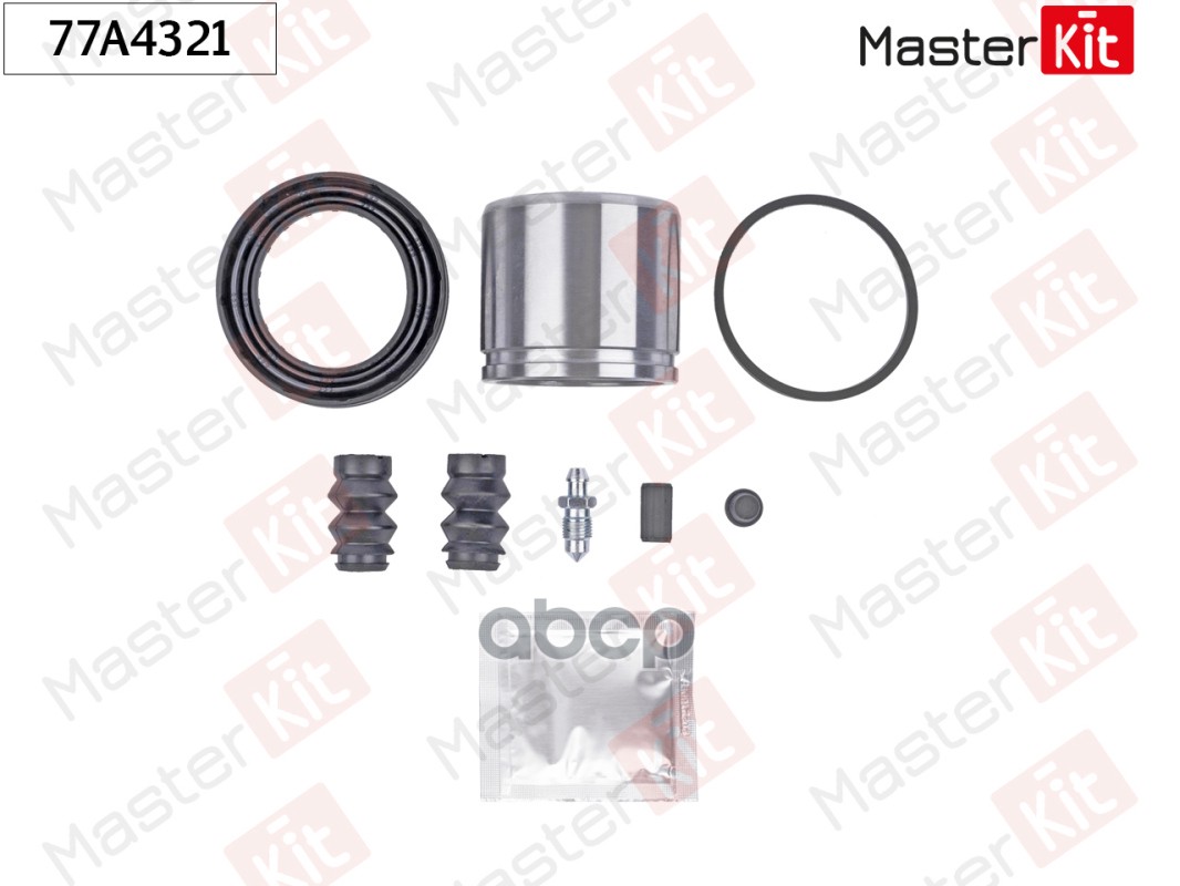 77A4321 Ремкомплект тормозного суппорта + поршень Honda CR-V III (RE_) 2006 - MasterKit арт. 77a4321