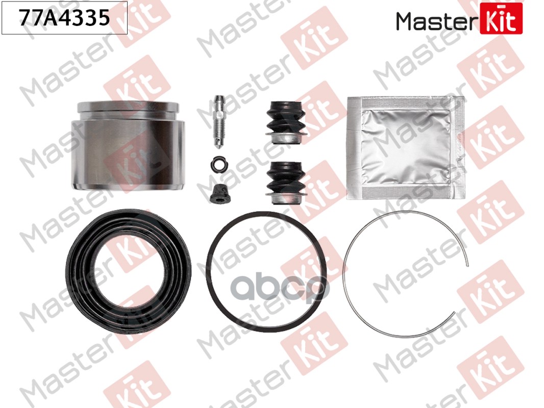 Ремкомплект тормозного суппорта+поршень Toyota PREVIA (_R3_) 2000 - 2006 MasterKit арт. 77A4335