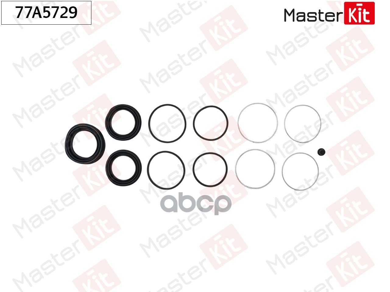 Ремкомплект тормозного суппорта Nissan PATROL VI (Y62) 2010 - MasterKit арт. 77A5729