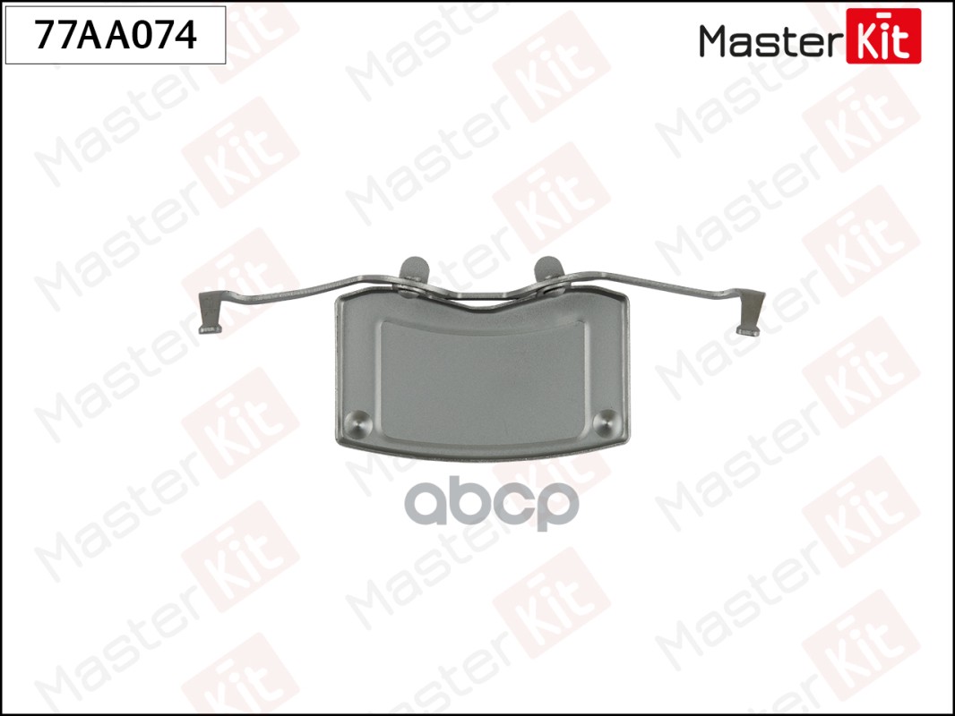 Комплект установочный тормозных колодок BMW 5(E60),6(E63),7(E65,E66,E67) 01-10 MasterKit арт. 77AA074