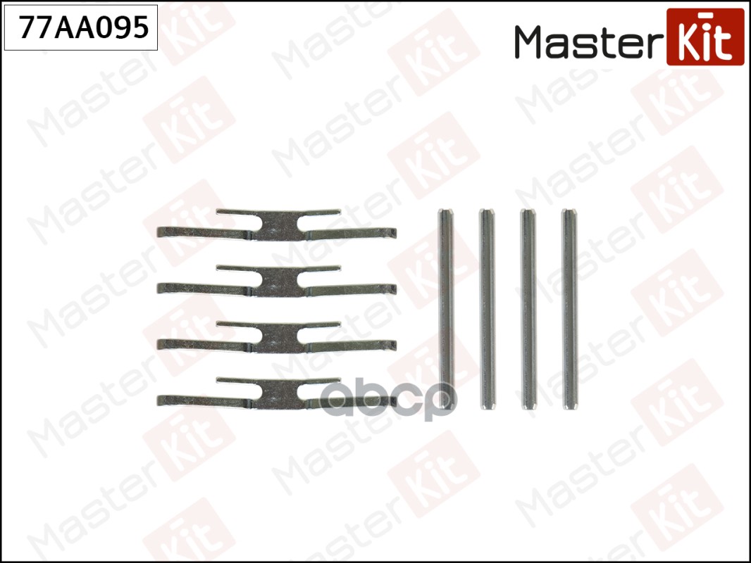 Комплект установочный тормозных колодок Opel Corsa A TR(S83),Omega A(V87) 82-94 MasterKit арт. 77AA095