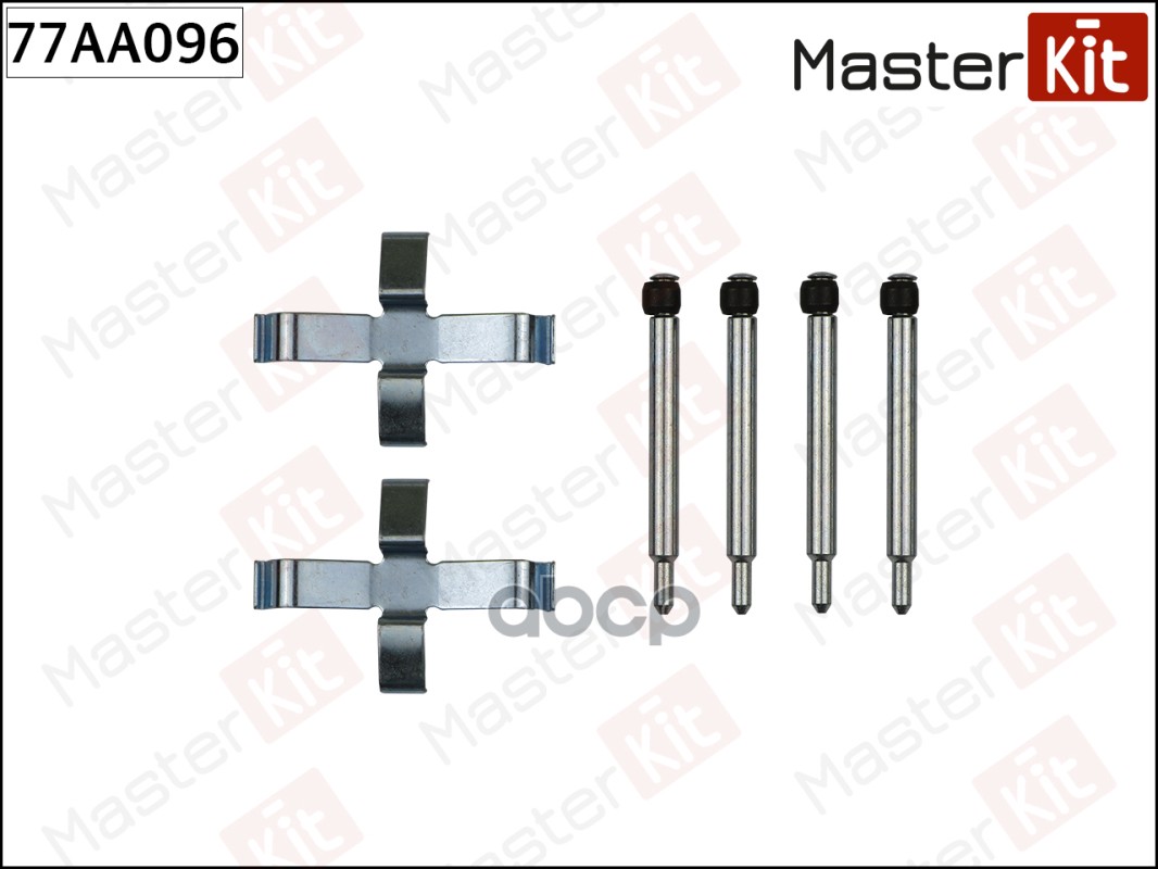 77AA096 Комплект установочный тормозных колодок Volvo V70 I (875  876) 1995 - 2000 MasterKit арт. 77aa096