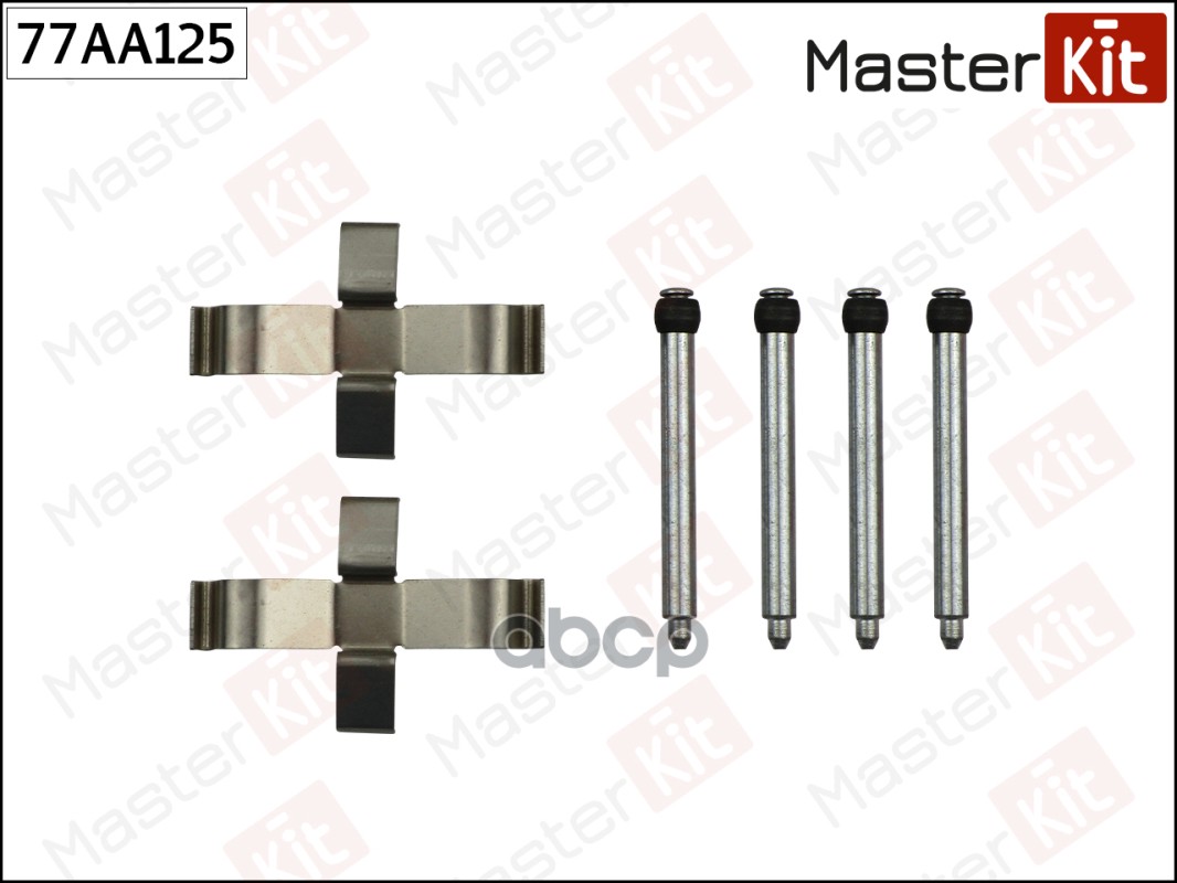 Комплект установочный тормозных колодок OPEL OMEGA 09-86-03-94, SENATOR, MONZA 09-87-09-93 77AA125 MasterKit арт. 77AA125