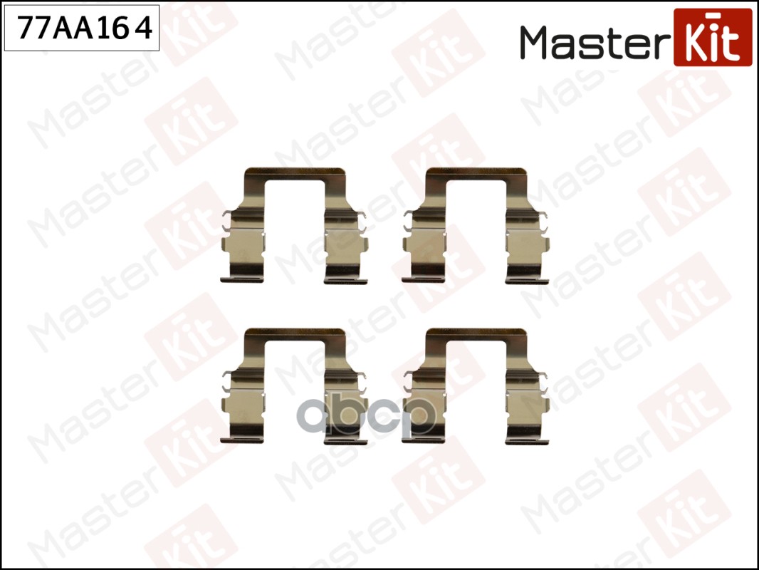 Комплект установочный тормозных колодок Mitsubishi PAJERO I (L04_G, L14_G) 1982 - 1991 77AA164 MasterKit арт. 77AA164