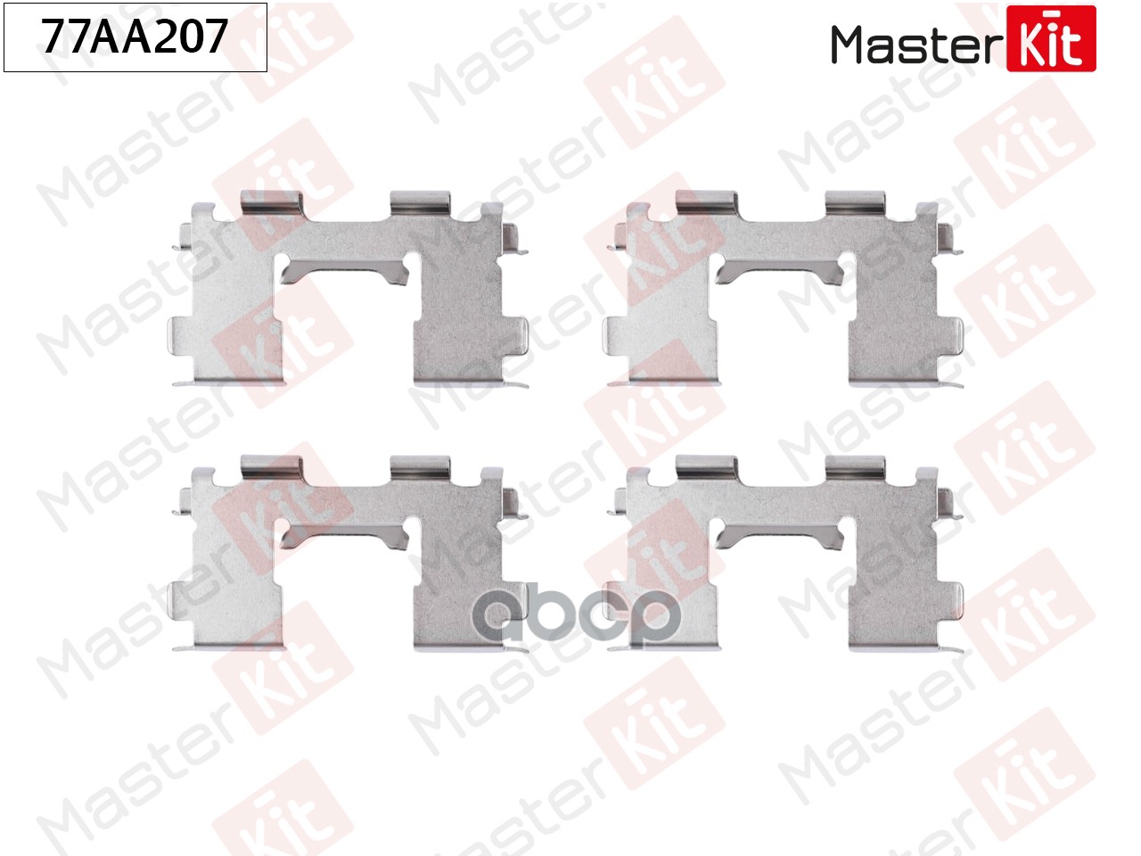 Комплект установочный тормозных колодок Suzuki Vitara(ET,TA,TD) 88-02 MasterKit арт. 77AA207