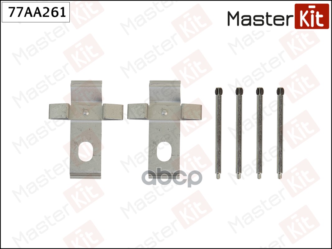 Комплект установочный тормозных колодок BMW 7 (E38) 1994 - 2001 77AA261 MasterKit арт. 77AA261