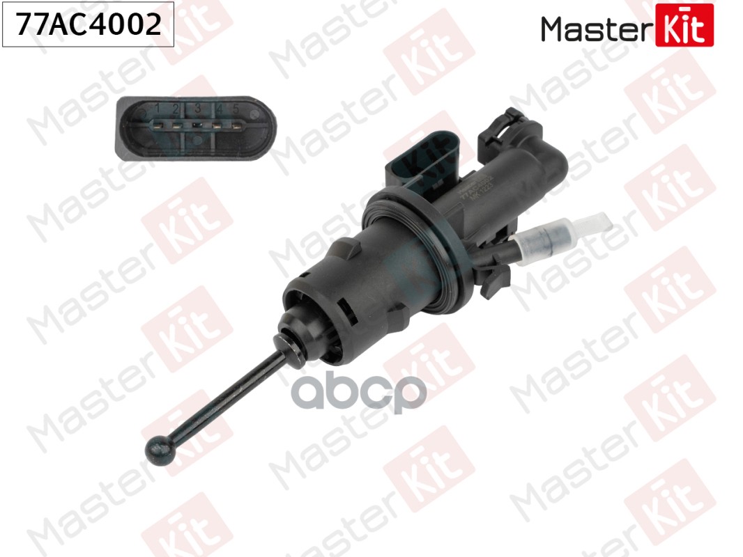 Цилиндр сцепления главный Skoda OCTAVIA II (1Z3) 2004 - 2013 77AC4002 MasterKit арт. 77AC4002