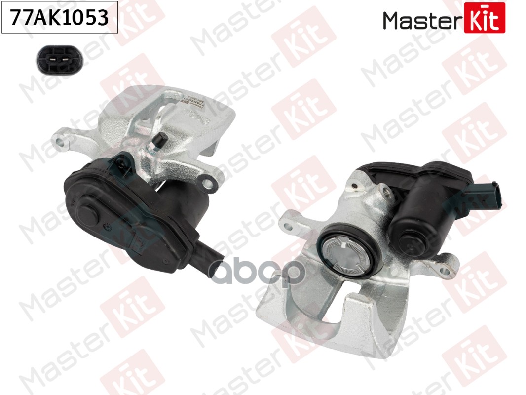 Тормозной суппорт зад. прав. Audi A4 (8K2, B8) 2007 - 2015 77AK1053 MasterKit арт. 77AK1053