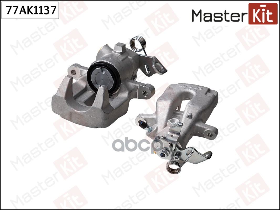 Суппорт тормозной задний правый Citroen C3 II (SC_) 2009 -, DS3 2009-2015, Peugeot 207 CC (WD_) 2007 77AK1137 MasterKit арт. ...