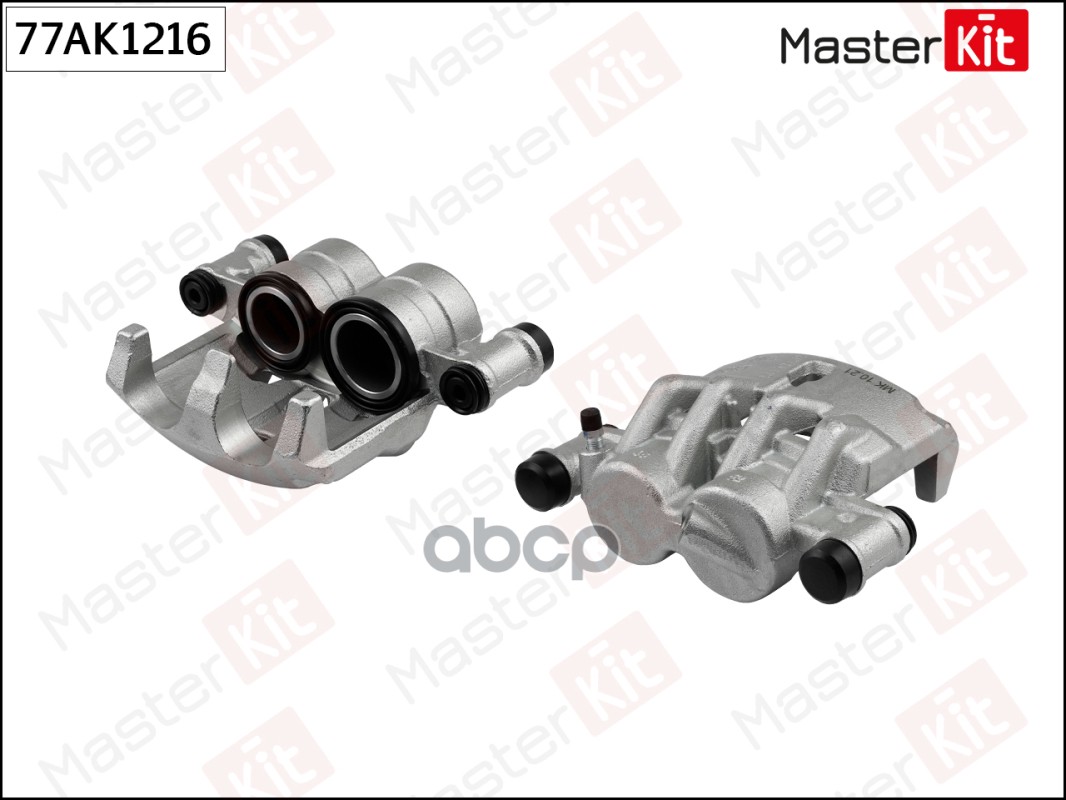 Суппорт тормозной пер. лев. Fiat DUCATO (250_, 290_) 2006 -, Peugeot BOXER 2005 - 77AK1216 MasterKit арт. 77AK1216