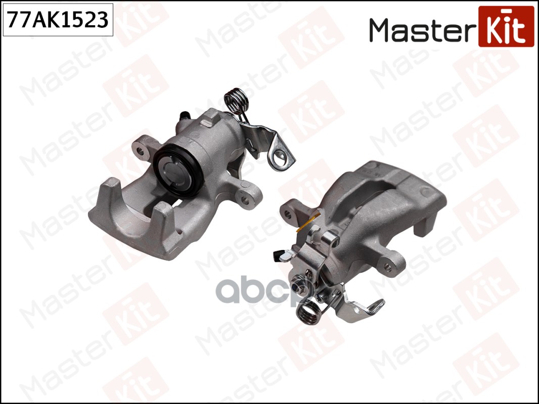 Суппорт тормозной зад. прав. Opel Astra G(T98),Astra H(A04,L70),Meriva B(S10) 98-17 MasterKit арт. 77AK1523